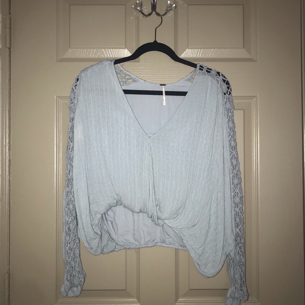 Baby Blue Top